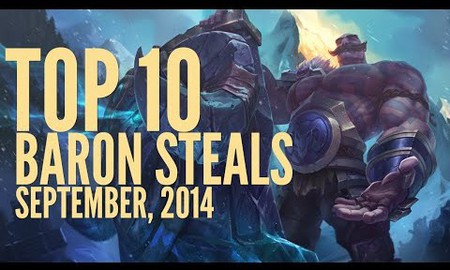 Liên Minh Huyền Thoại: Top pha 10 cướp Baron thần thánh tháng 9