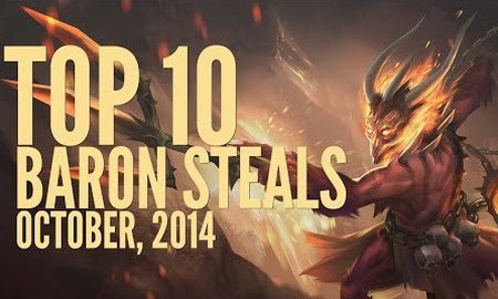 Liên Minh Huyền Thoại: Tuyển tập 10 pha cướp Baron thần thánh tháng 10