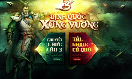 Game 3 sẵn sàng tung big update Định Quốc Xưng Vương vào ngày 23/10