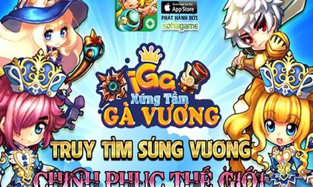 iGà - Xứng tầm Gà Vương tìm ra game thủ sở hữu giải thưởng trăm triệu