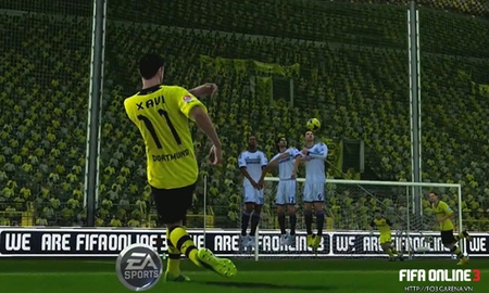 FIFA Online 3: Cách thực hiện cú sút phạt cầu vồng ảo diệu