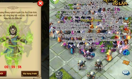 Quần hùng và những thú vui tao nhã trong Mộng Võ Lâm