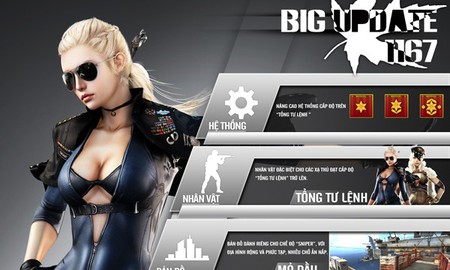 Liên tiếp sự kiện Đột Kích hướng chú ý vào phiên bản mới