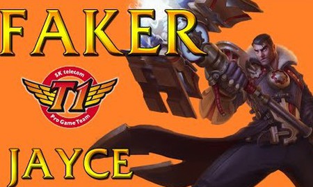 Liên Minh Huyền Thoại: Faker cầm Jayce bắn max thốn