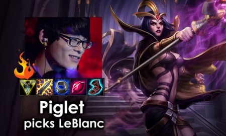 Liên Minh Huyền Thoại: Piglet phá cách với Leblanc lên full AD