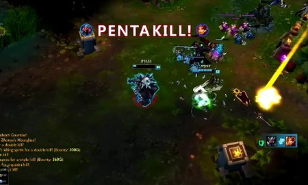 Top pentakills đỉnh cao Liên Minh Huyền Thoại tháng 8/2014