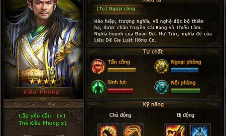 Bộ tứ siêu đẳng trong Thiên Long Bát Bộ web