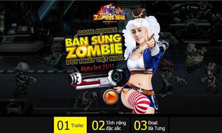 Zombie War tung trang teaser hứa hẹn ngày đón các "Thánh Súng" không còn xa