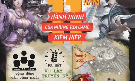 [Infographic] Hành trình 11 năm của những tựa game kiếm hiệp