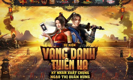 Vang Danh Thiên Hạ "chơi bạo" tặng quà Vip cho những tựa game lão làng