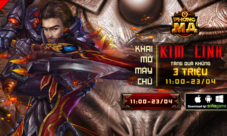 Phong Ma khai mở máy chủ mới cùng chuỗi sự kiện khủng, tặng Giftcode