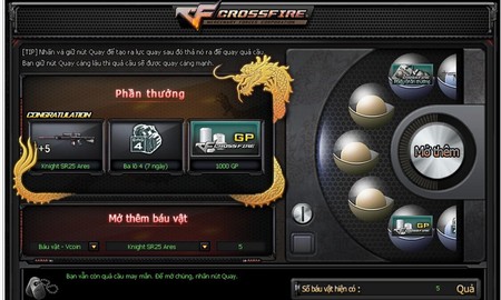 Game thủ Đột Kích quay số 8 triệu chỉ ra được... súng cùi