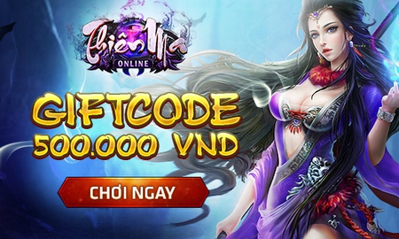 Tặng 500 Gift Code Thiên Ma Online nhân dịp ra mắt tại Việt Nam