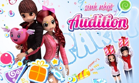 Tặng 300 Gift Code Audition mừng sinh nhật 9 tuổi