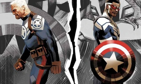 Captain America cũ nổi giận với Captain America mới