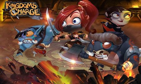Kingdoms Charge - Triệu hồi siêu anh hùng tiêu diệt quỷ dữ