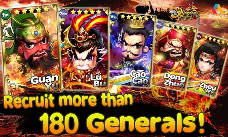 3 Kingdoms Warlord - Game MOBA phong cách Tam Quốc độc và lạ