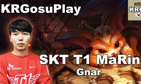 Liên Minh Huyền Thoại: Tuyệt đỉnh Gnar trong tay SKT T1 Marin