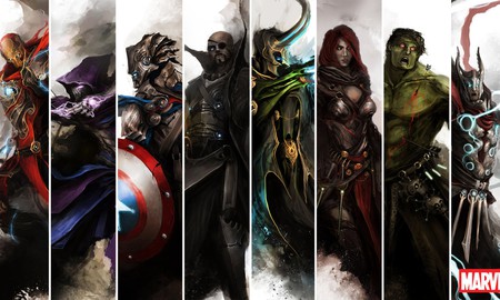 Choáng ngợp với concept Avengers phong cách trung cổ