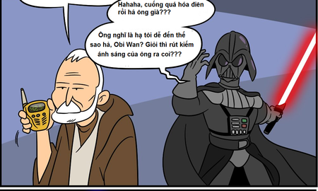 Truyện tranh hài - Cách để Star Wars kết thúc trong... 5s