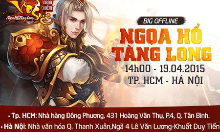 Ngạo Kiếm Vô Song tổ chức offline mừng phiên bản mới