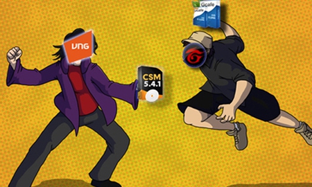 CSM ra phiên bản mới, quyết đấu GCafe tại quán net Việt