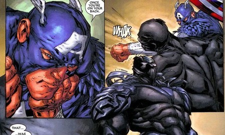 Hé lộ trận chiến giữa Black Panther và Captain trong Captain America: Civil War