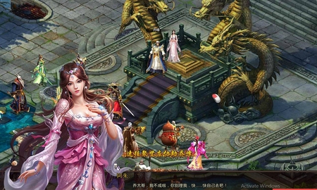 Chơi thử Thiên Long Bát Bộ Web bản tiếng Trung trước khi ra mắt tại Việt Nam