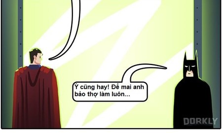 Truyện tranh hài - Ai sẽ là người khắc chế được Superman?