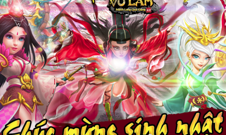 Mừng sinh nhật 1 tuổi, Mộng Võ Lâm tặng gamer Việt quà "khủng" chưa từng thấy