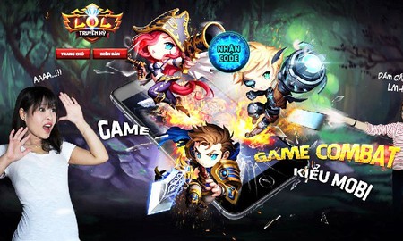 Game mobile LoL Truyền Kỳ tung Landing đậm chất League of Legends