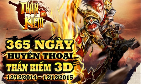 Nhìn lại 365 ngày Thần Kiếm 3D ra mắt game thủ Việt