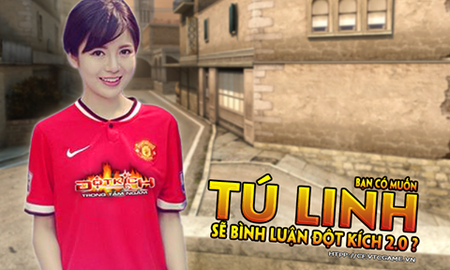 Đột Kích thách thức gamer Việt với hot girl Tú Linh