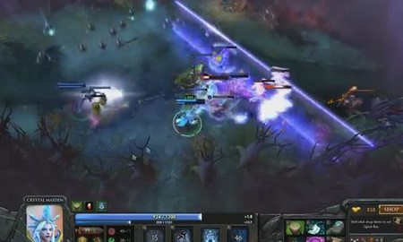 Xem supporter Crystal Maiden bá đạo trong thế giới DOTA 2