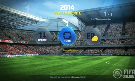 FIFA Online 3 Việt Nam cập nhật phiên bản ROSTER UPDATE!