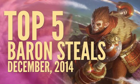 Liên Minh Huyền Thoại: Top 5 pha cướp Baron thần thánh tháng 12