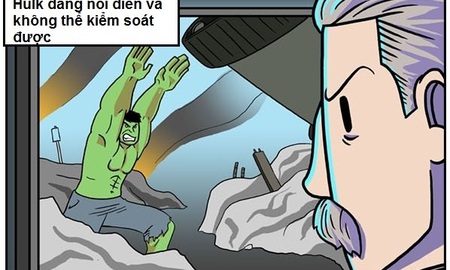 Truyện tranh hài - Làm thế nào để giết được Hulk?