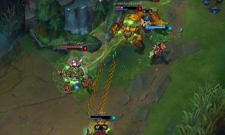 Liên Minh Huyền Thoại: Highlight Faker cầm Urgot đi mid