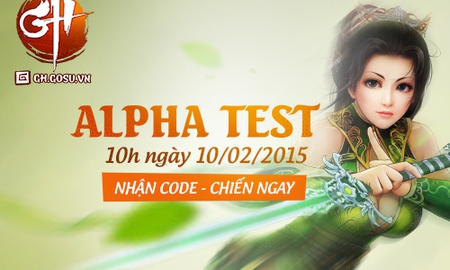 Giang Hồ Võ Hiệp chính thức Alpha Test vào ngày 10/02/2015