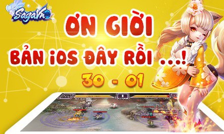 Ra mắt iOS, SagaVn tung code nóng bỏng tay