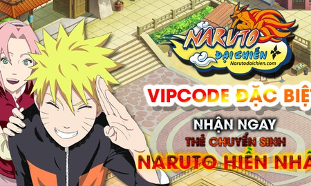 SohaGame phát Gift Code Naruto Đại Chiến