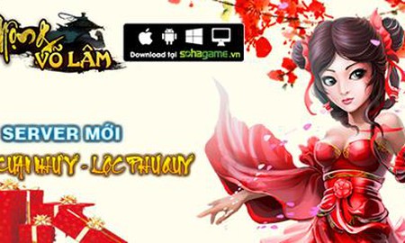 Ra mắt máy chủ Nhị Giang, Mộng Võ Lâm phát VIP Code cực giá trị