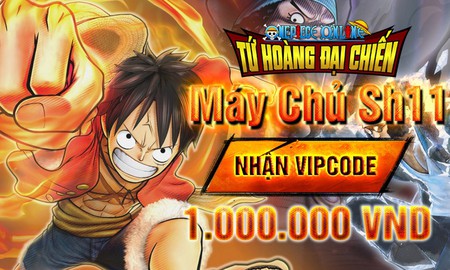 SohaGame tặng VIP Code Tứ Hoàng Đại Chiến trị giá 1 triệu VND