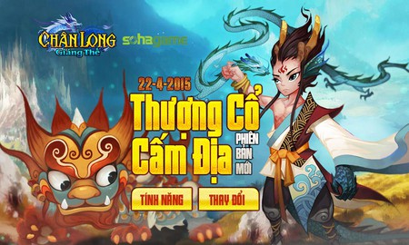 SohaGame phát Gift Code Chân Long Giáng Thế phiên bản mới