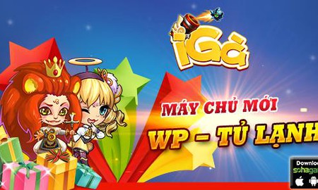 Ra mắt máy chủ WP – Tủ Lạnh, iGà tặng Giftcode giá trị