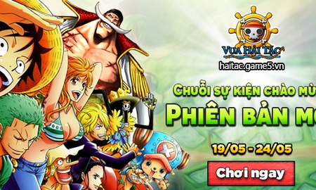 Game One Piece thành công nhất làng game Việt tặng người chơi Ipad Air nhân dịp Big update