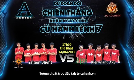 3Q Củ Hành: Kiên Giang ARB vs. SàiGòn Dlight - Cao thủ chạm trán tại bán kết Series A