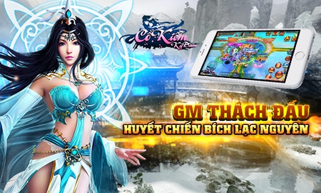 Cổ Kiếm Kỳ Đàm trang bị GM khủng để thách thức game thủ