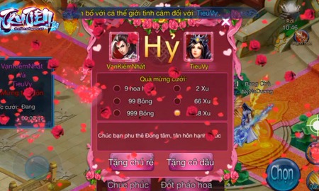 Tru Tiên Mobile: Rò rỉ clip hôn lễ “sang chảnh” và săn Boss cực chất