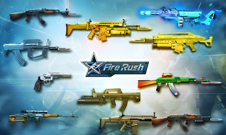 Fire Rush - Cùng xem tính cách xạ thủ qua việc chọn súng